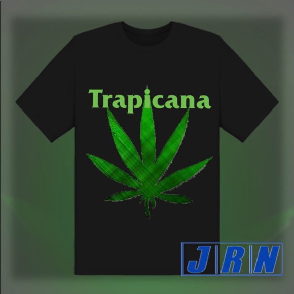 Men “Trapicana” weed t shirt - Picture 1 of 1